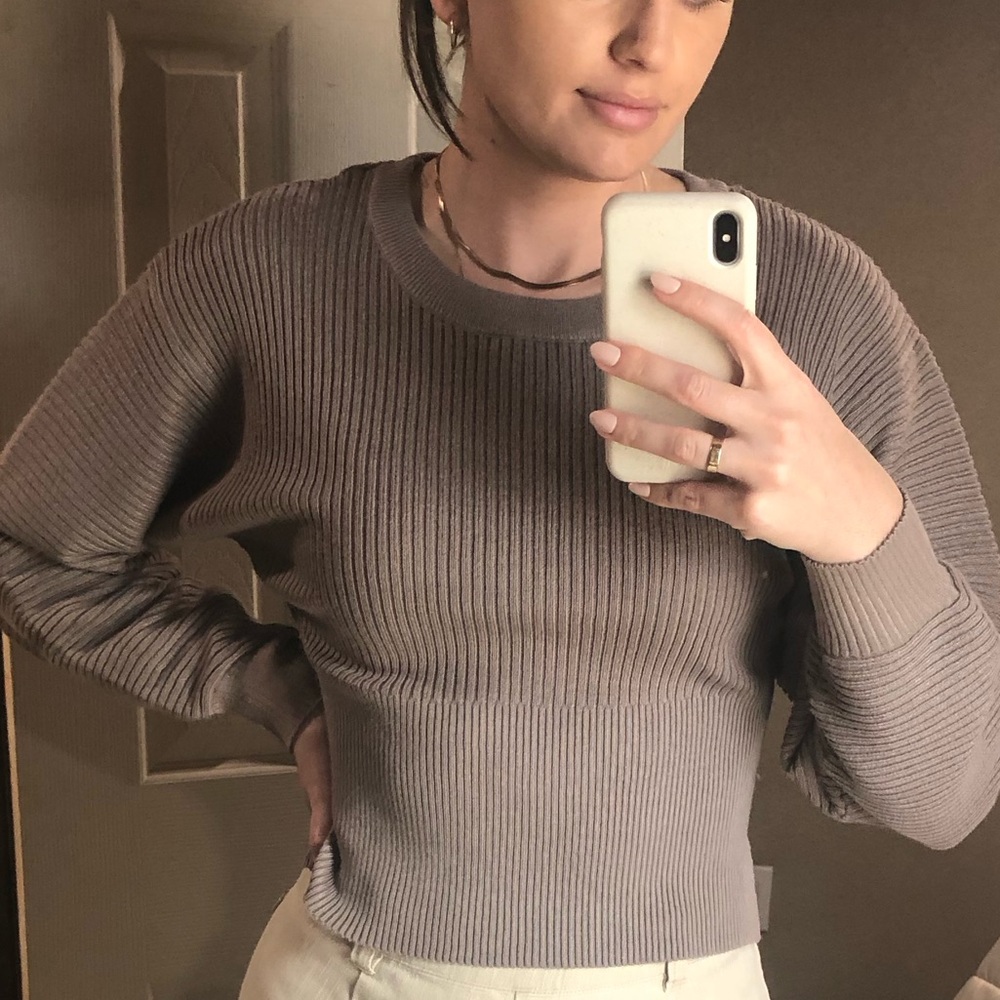 Pink Rose Sweater